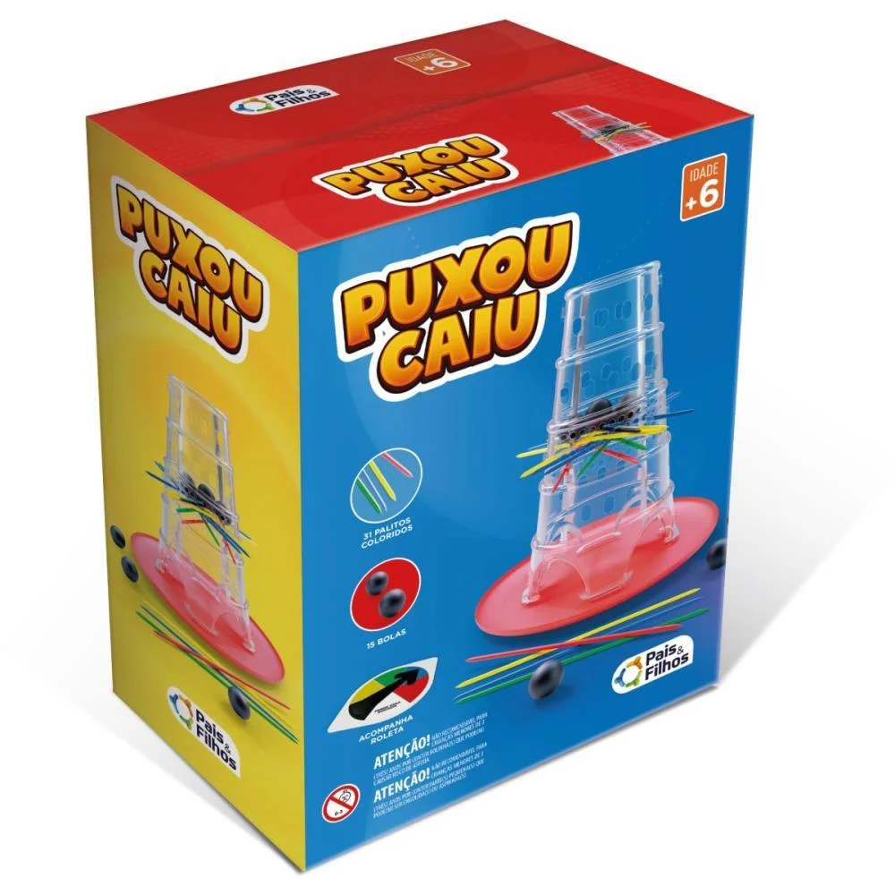 Jogo Diverso Puxou Caiu Pais E Filhos (Unidade) - imagem 3