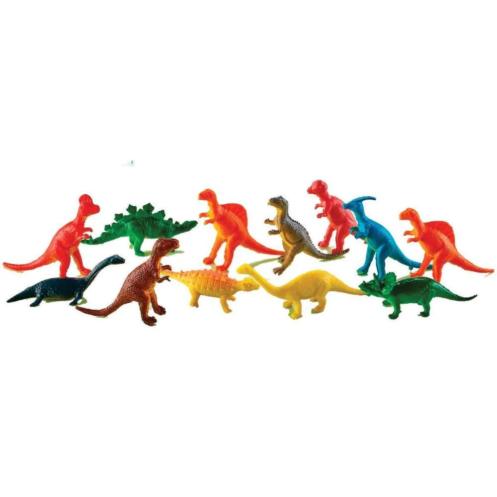 Miniatura Colecionavel Kit Dinossauros 12Pcs 15Cm (S) Toy Mix (Unidade) - imagem 2