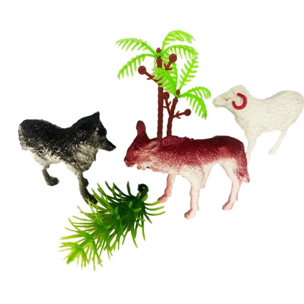 Miniatura Colecionavel Conjunto Animais 5Pcs (S) Toy Mix (Unidade) - imagem 3