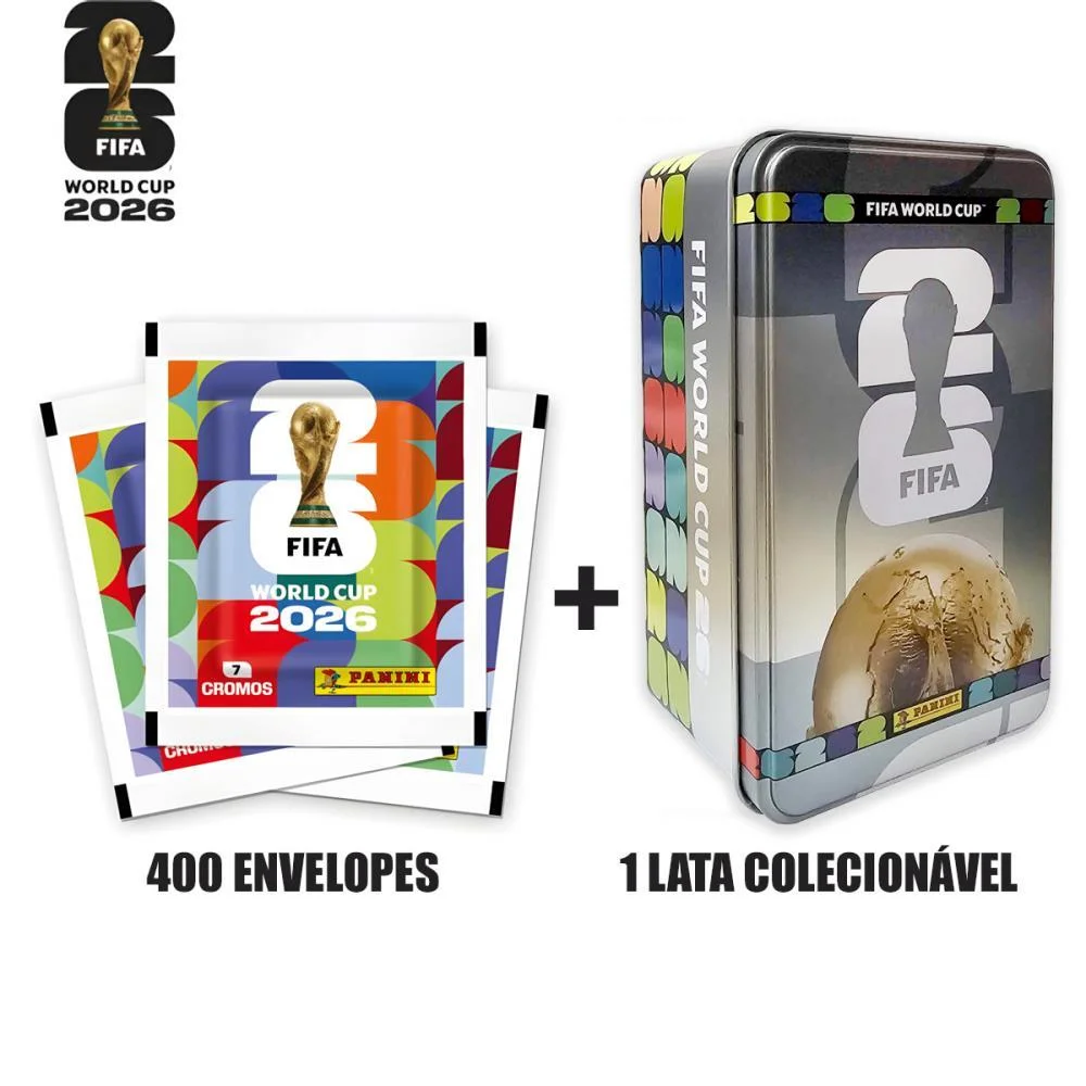 Copa Panini 2026 Figurinhas C/Lata Classic Grat Panini (Cx.c/400) - imagem 3