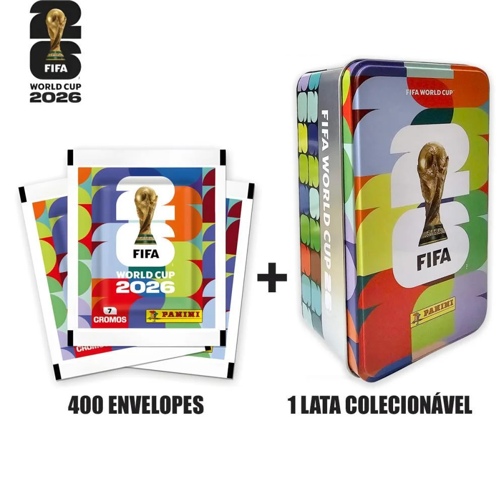 Copa Panini 2026 Figurinhas C/Lata Classic Grat Panini (Cx.c/400) - imagem 4