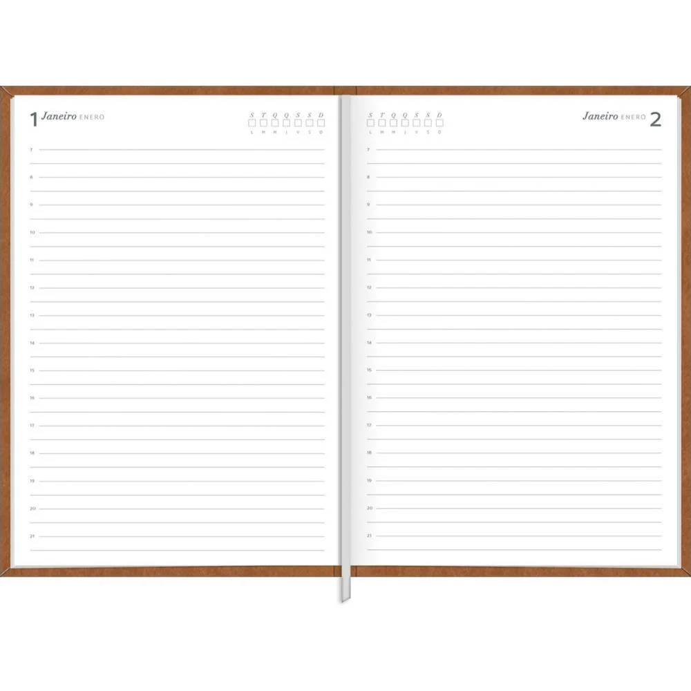 Agenda Permanente Pratika Cores Cost 192F145X205 Tilibra (Pct.c/05) - imagem 5