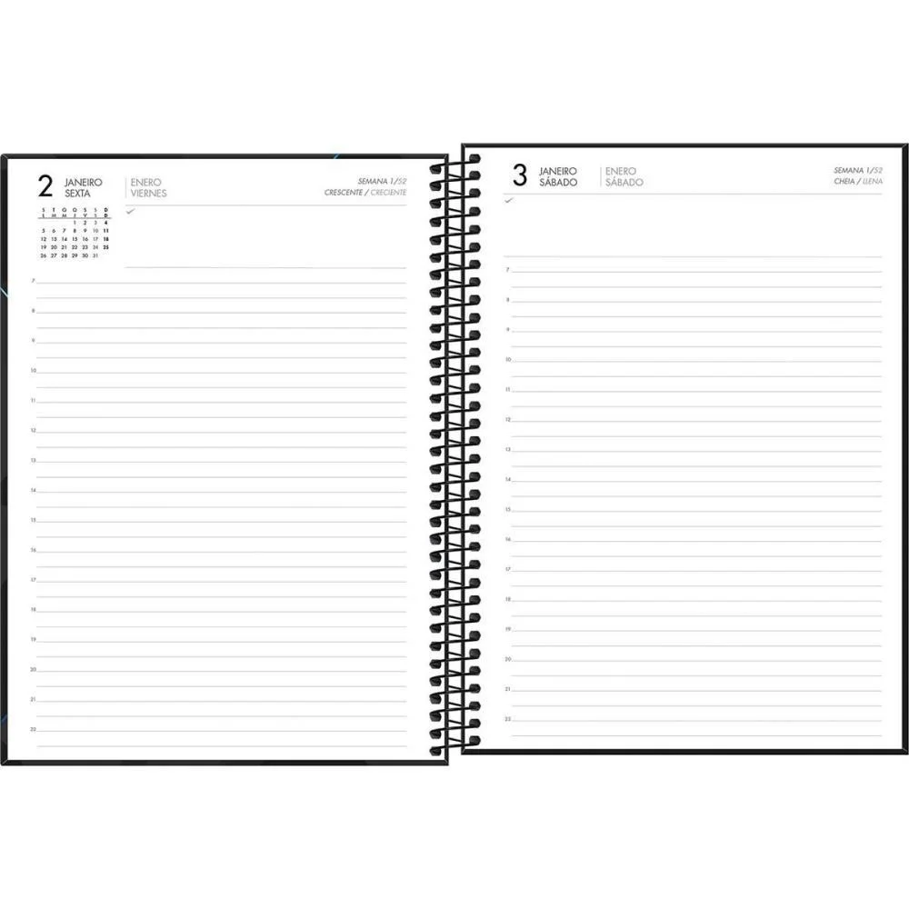 Agenda 2027 Spot Cd Esp 200Fls 200X275Mm Tilibra (Pct.c/04) - imagem 2