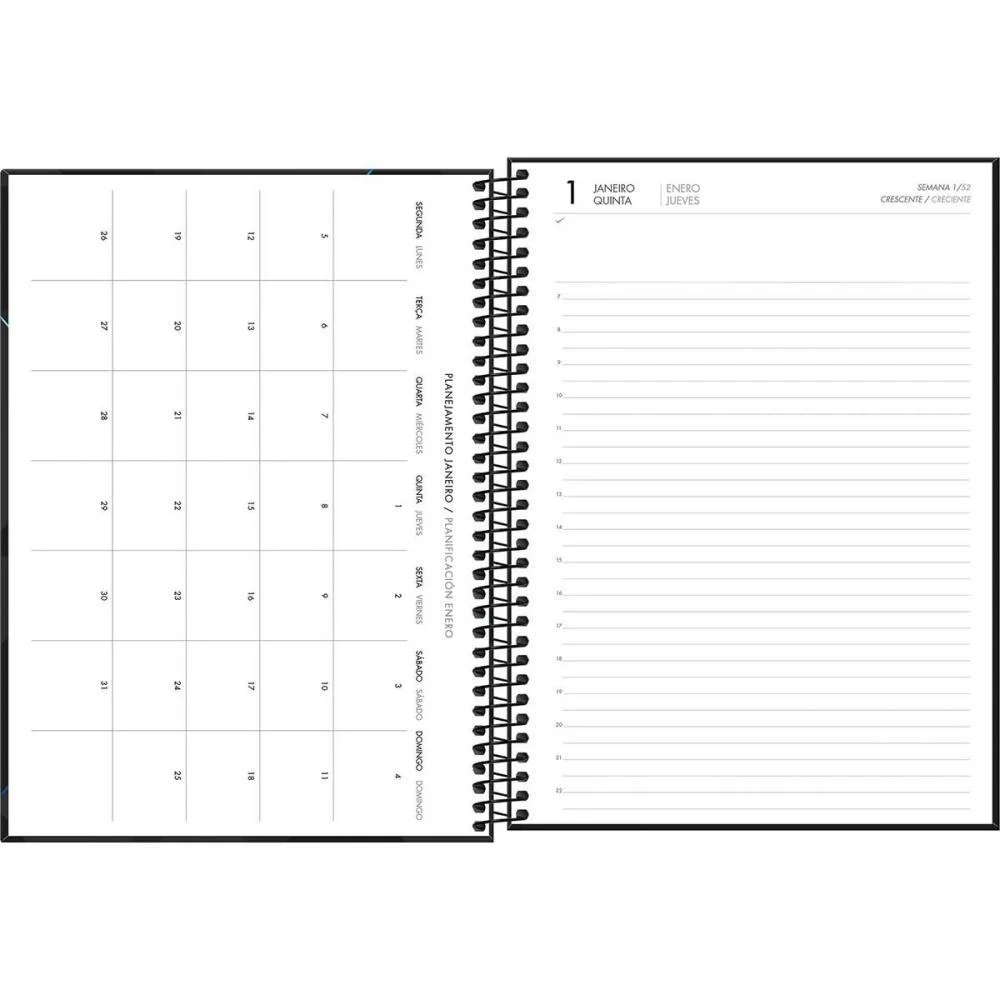 Agenda 2027 Spot Cd Esp 200Fls 200X275Mm Tilibra (Pct.c/04) - imagem 3