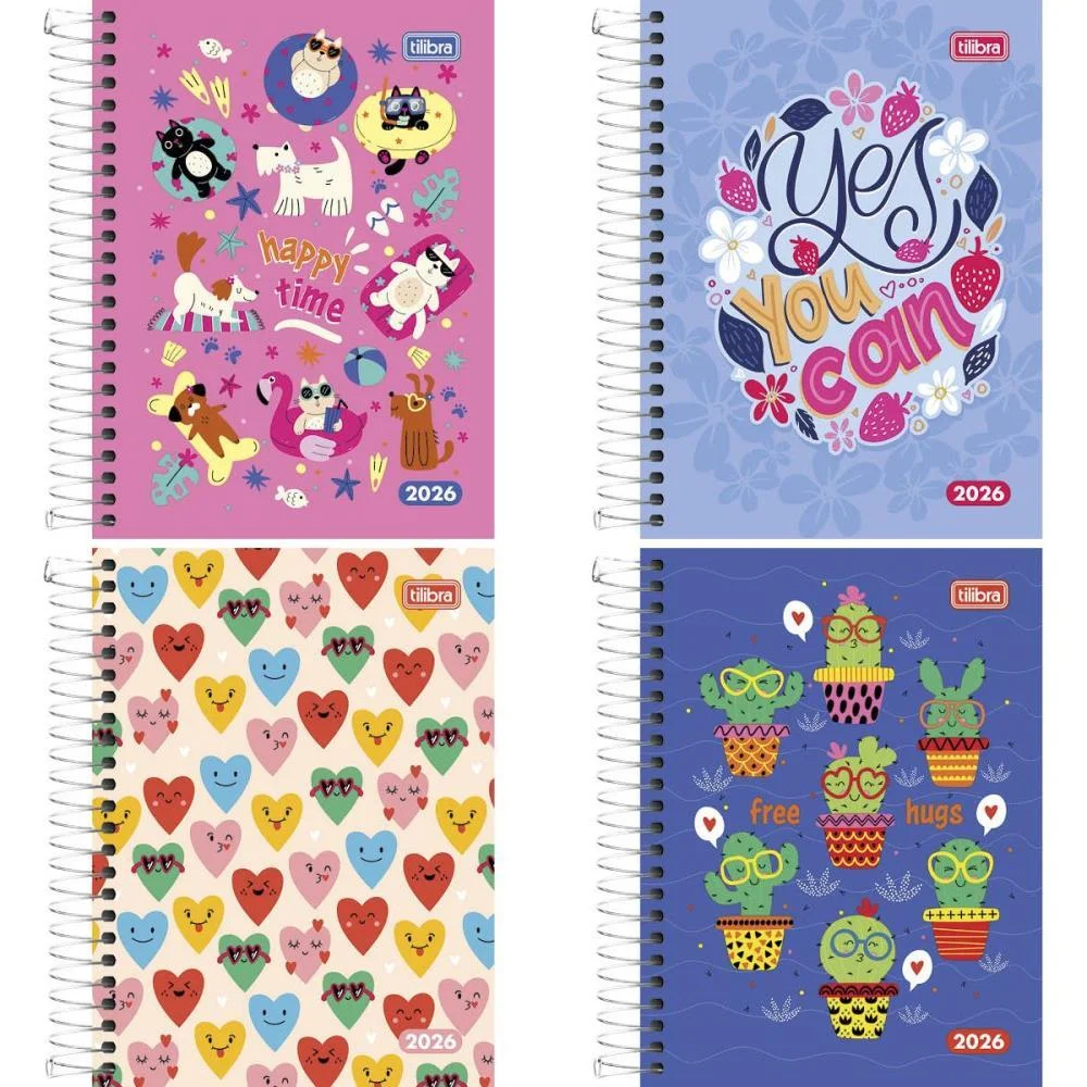 Agenda 2027 D+ Feminina Esp 176F 117X164Mm Tilibra (Pct.c/04) - imagem 2