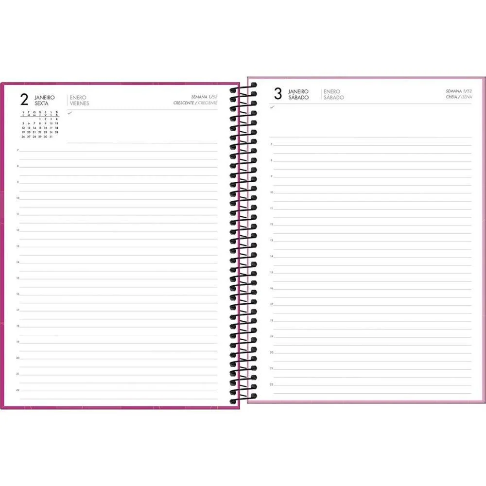 Agenda 2027 Spot Esp Femin.200F 200X275Mm Tilibra (Pct.c/04) - imagem 5