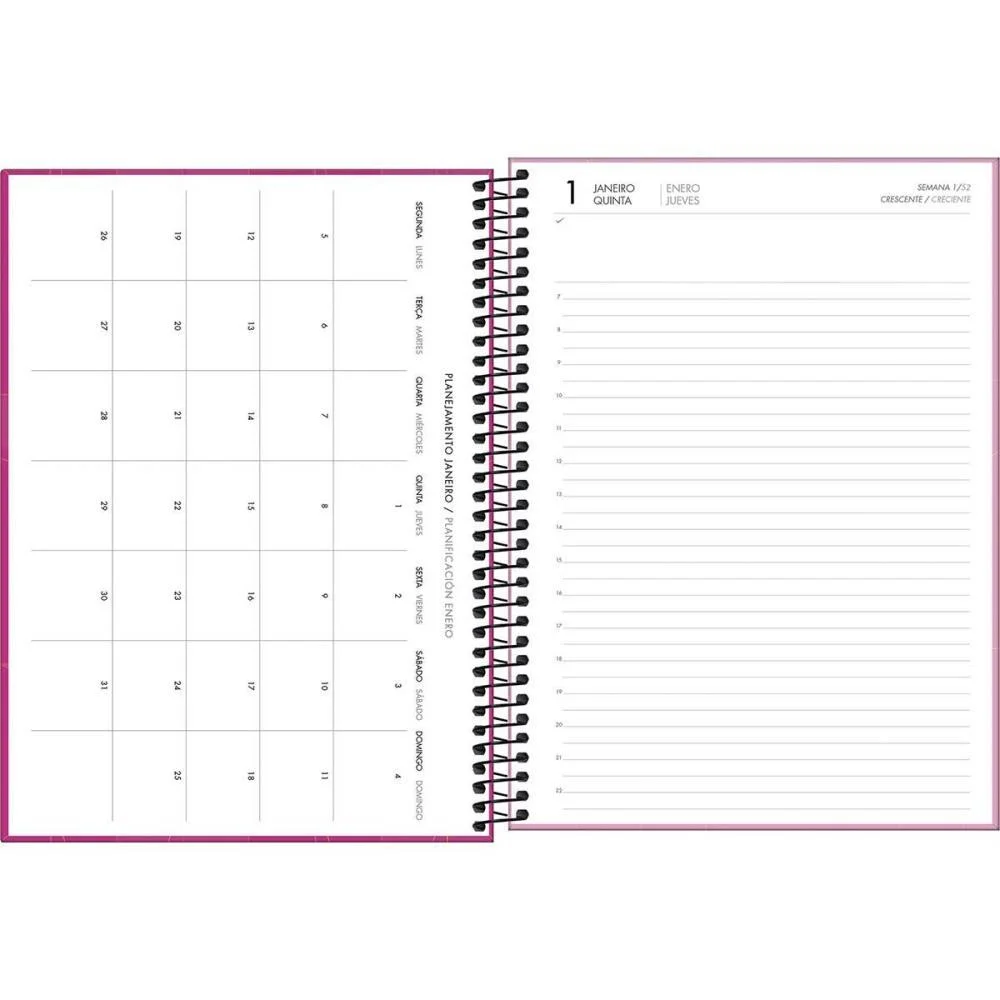Agenda 2027 Spot Esp Femin.200F 200X275Mm Tilibra (Pct.c/04) - imagem 6
