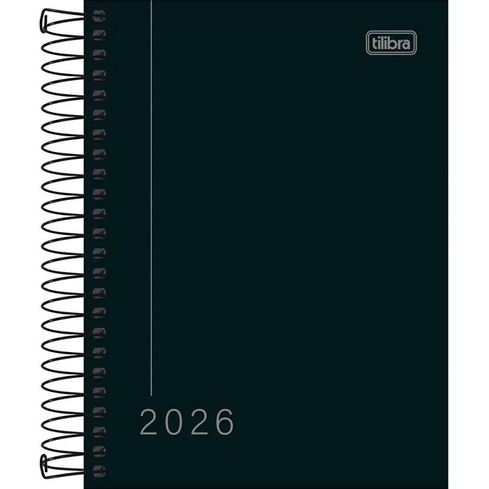 Agenda 2027 Pepper Esp Preta 160F 117X164 Tilibra (Pct.c/04) - imagem 2