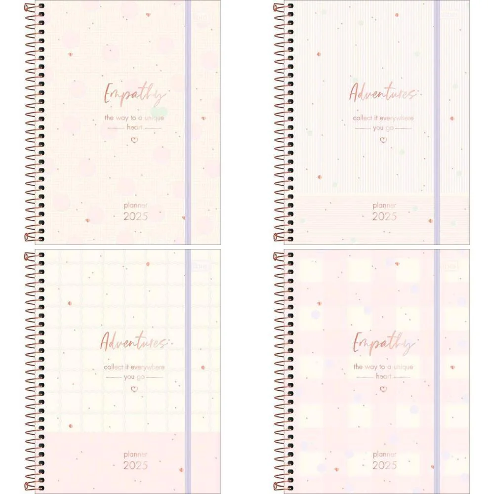 Agenda/Planner 2027 Soho Esp 80F 90G 177X240Mm Tilibra (Pct.c/04) - imagem 2