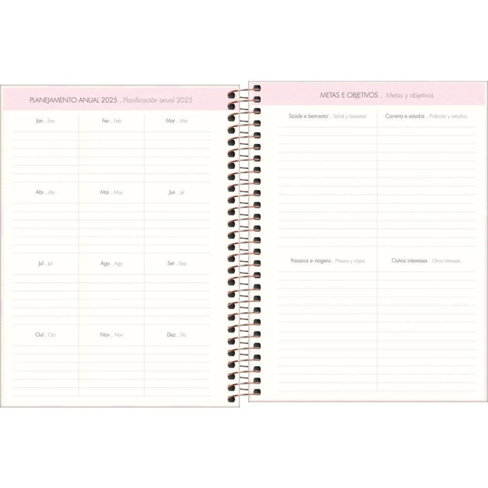 Agenda/Planner 2027 Soho Esp 80F 90G 177X240Mm Tilibra (Pct.c/04) - imagem 5