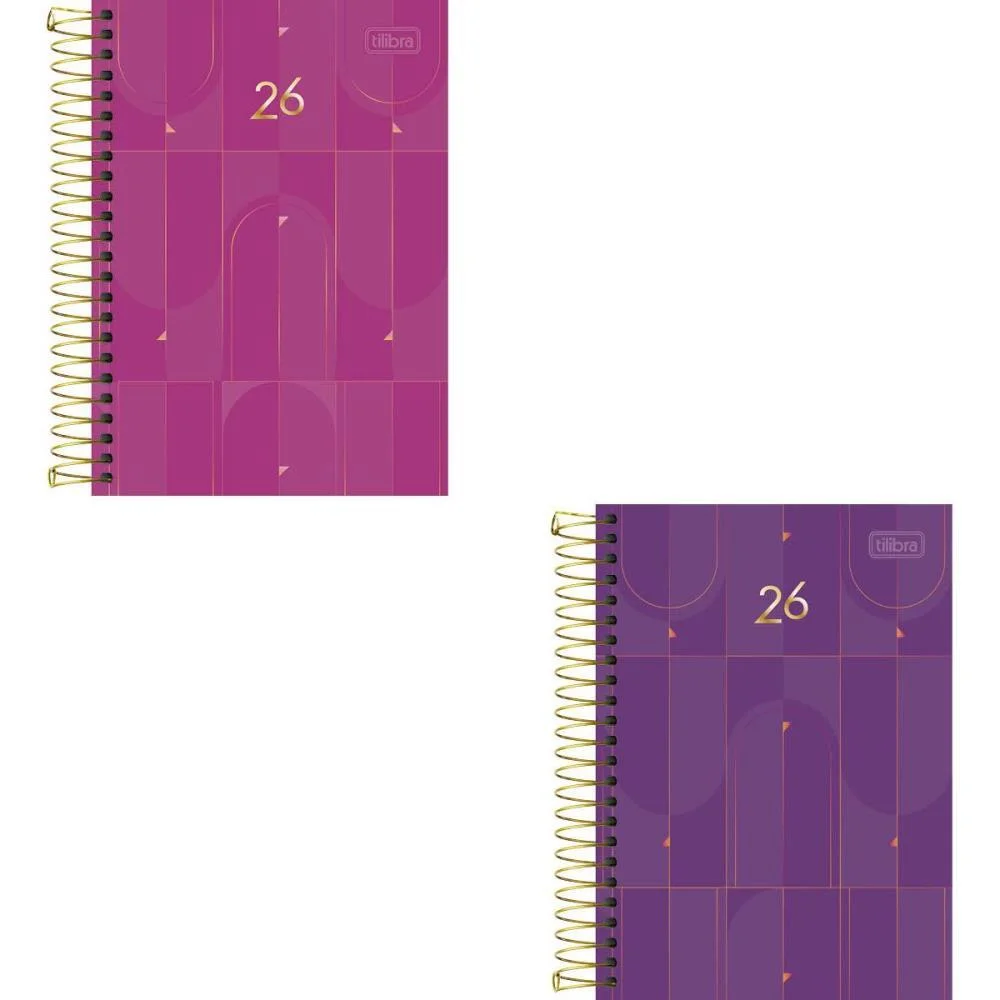 Agenda 2027 Spot Esp Femin. 200F 129X187Mm Tilibra (Pct.c/04) - imagem 8