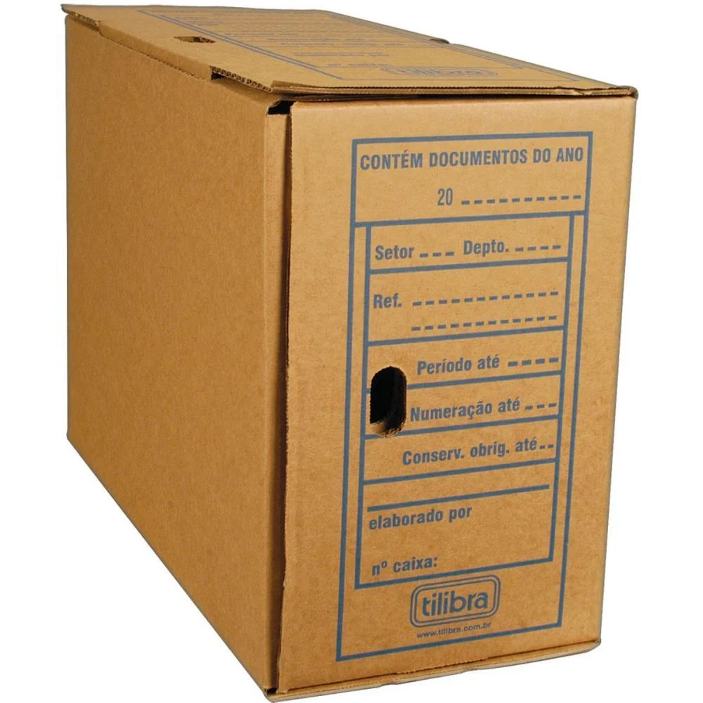 Arquivo Morto Papelao 40,5X18X29,2Cm 428G Jumbo Tilibra (Pct.c/25) - imagem 2
