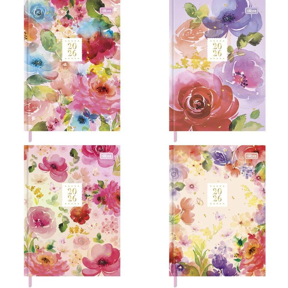 Agenda/Planner 2027 Feminine Cd Cost 112F 123X166 Tilibra (Pct.c/08) - imagem 2