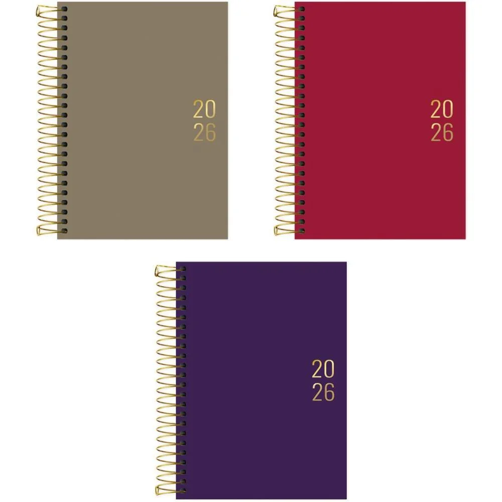 Agenda 2027 Napoli Cores Esp 176F 129X187 Tilibra (Pct.c/05) - imagem 8