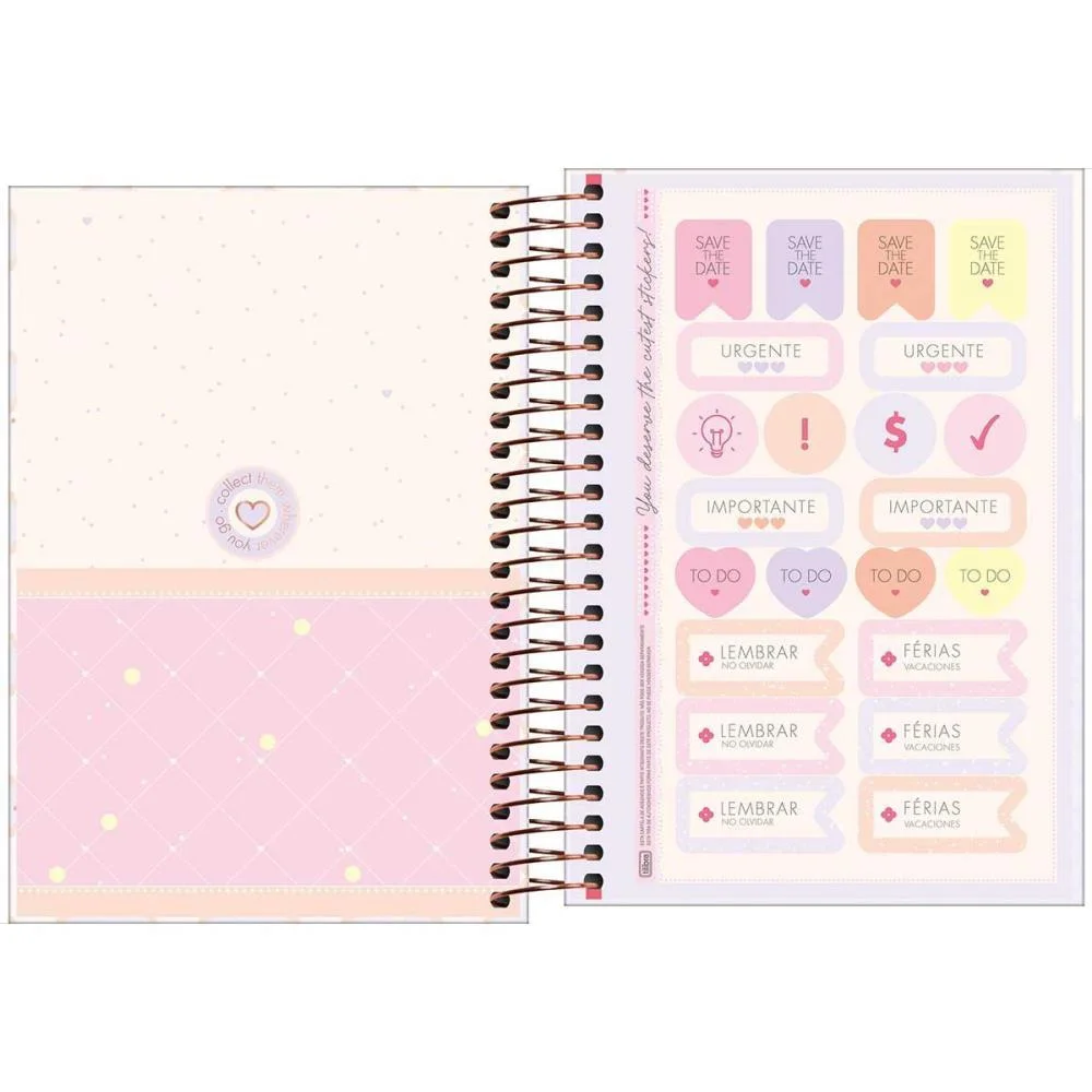 Agenda 2027 Soho Cd Esp 176Fls 129X187Mm Tilibra (Pct.c/05) - imagem 6