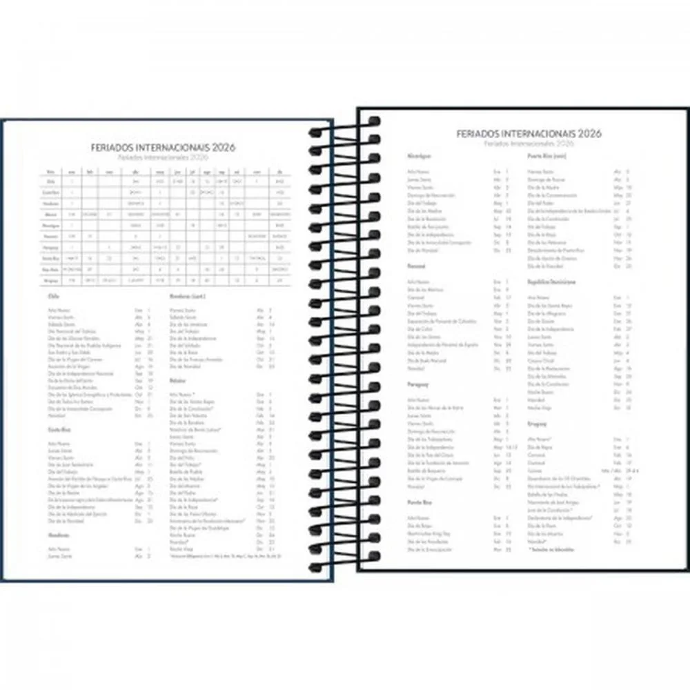 Agenda 2027 Spice Cores Esp 160F 140X200Mm Tilibra (Pct.c/05) - imagem 4