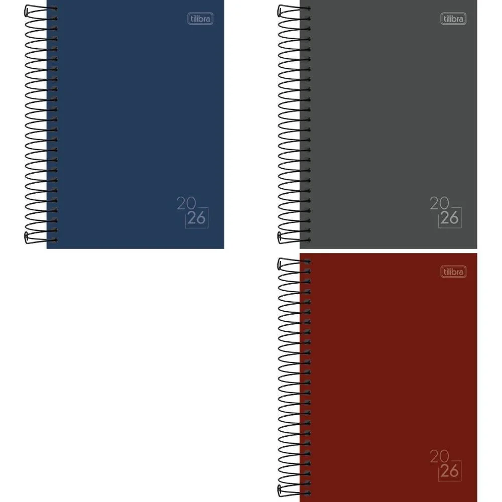 Agenda 2027 Spice Cores Esp 160F 140X200Mm Tilibra (Pct.c/05) - imagem 6