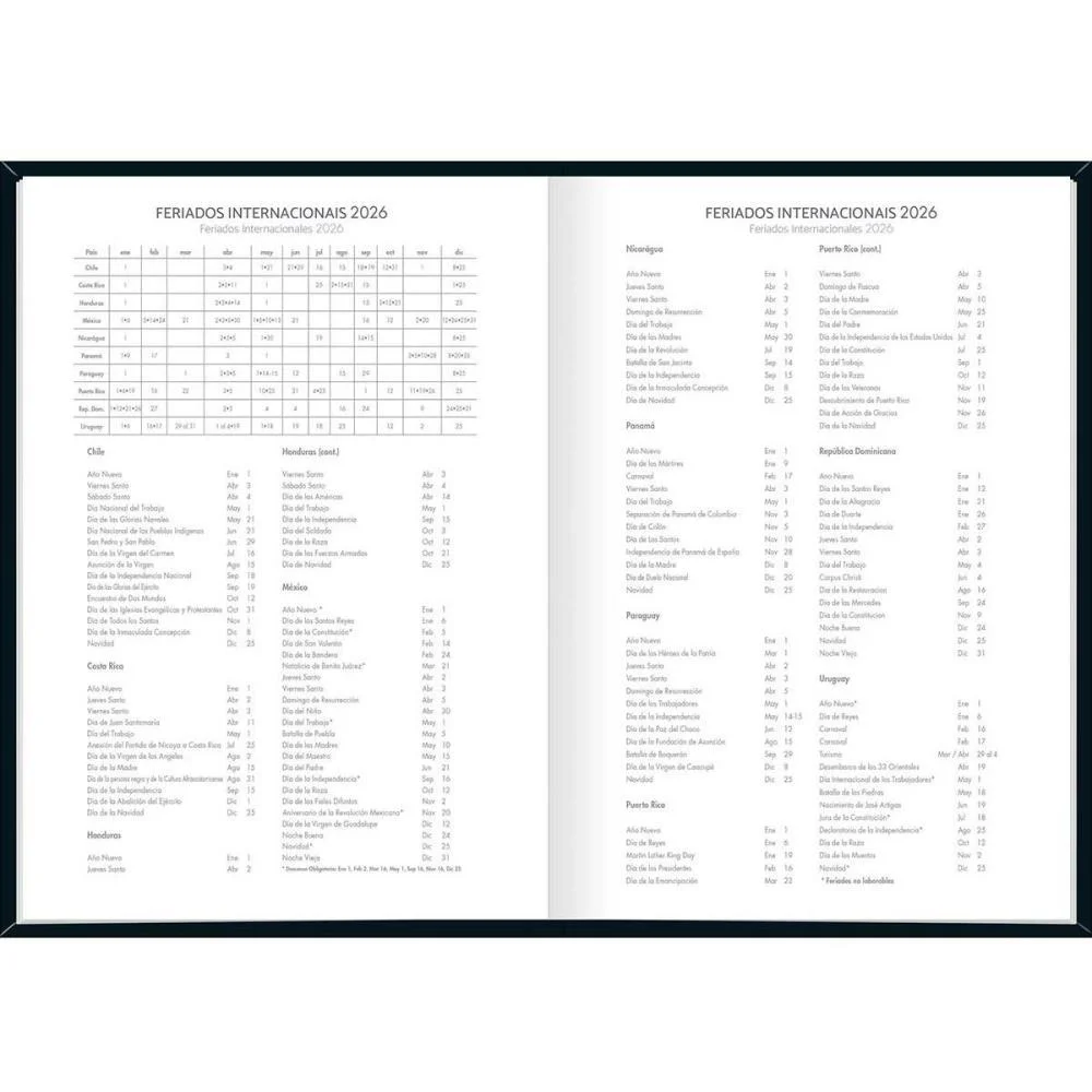 Agenda 2027 Spice Cost Preta 160F 145X205 Tilibra (Pct.c/04) - imagem 4