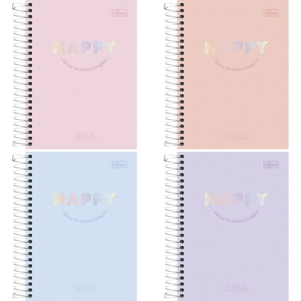 Agenda 2027 Happy Esp 176F 117X164Mm Tilibra (Pct.c/05) - imagem 11