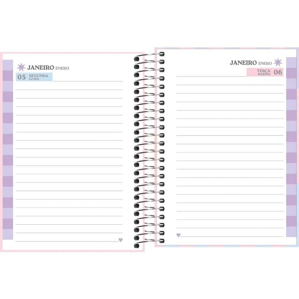 Agenda 2027 Happy Esp 176F 117X164Mm Tilibra (Pct.c/05) - imagem 10