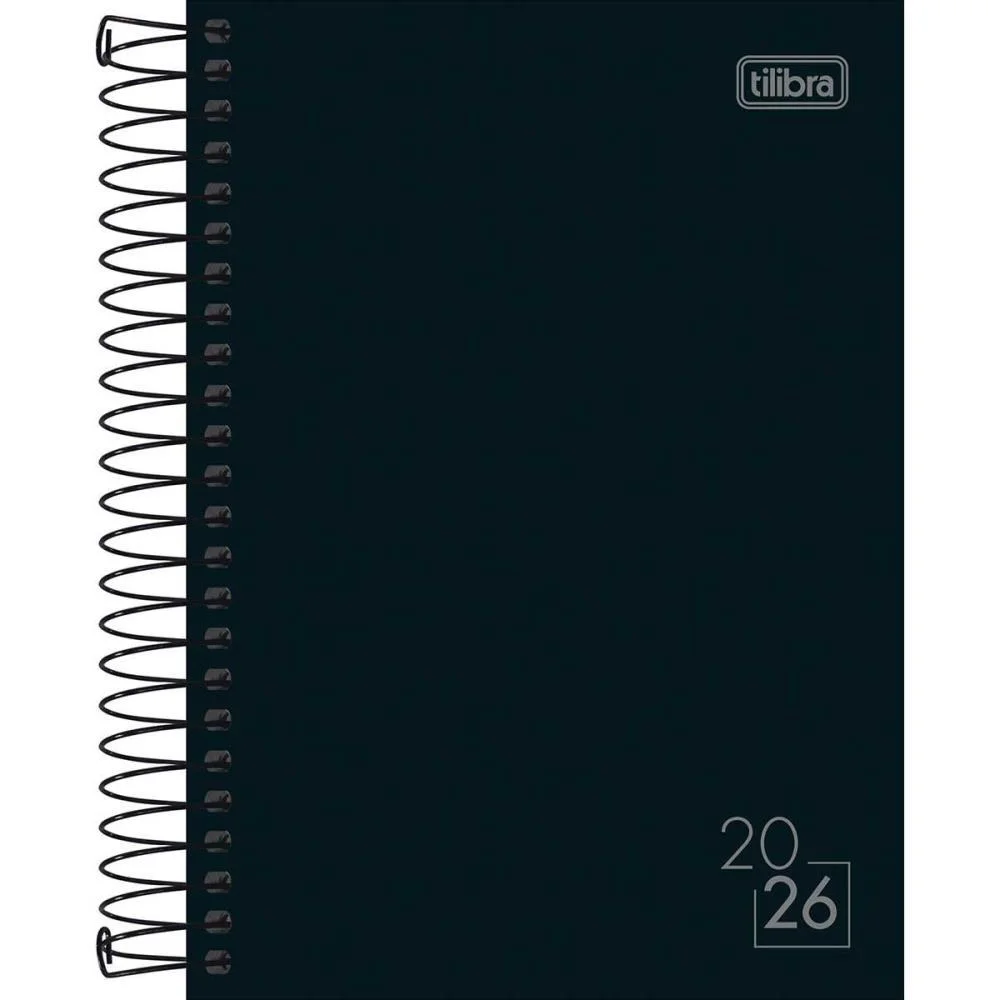 Agenda 2027 Spice Preta Cd Esp 160F129X187 Tilibra (Pct.c/04) - imagem 6