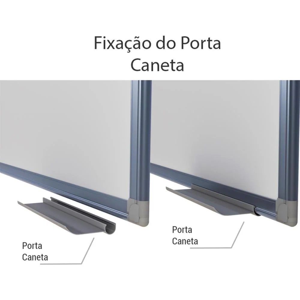 Quadro Aviso Magnetico 100X70Cm Aluminio Office Stalo (Unidade) - imagem 4