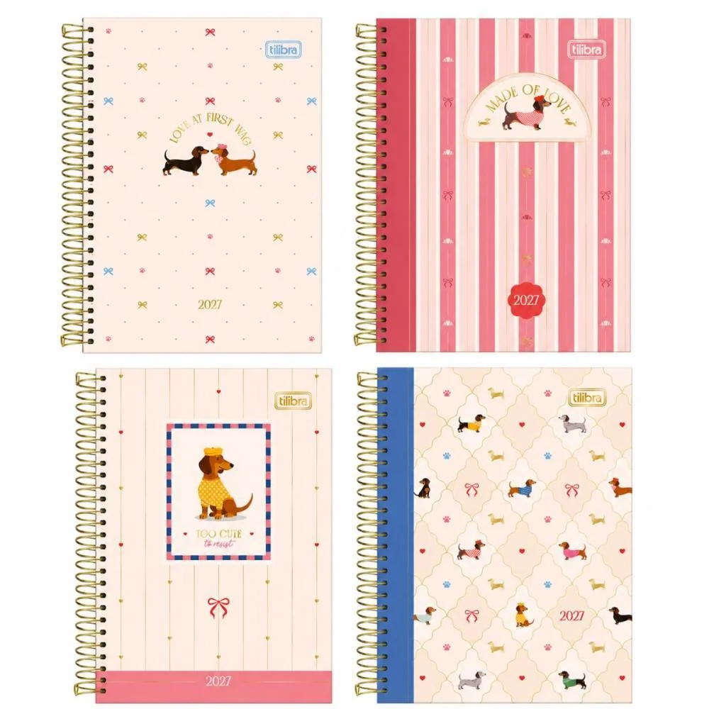 Agenda 2027 Brownie Cd Esp 160F 110X154Mm Tilibra (Pct.c/04) - imagem 2