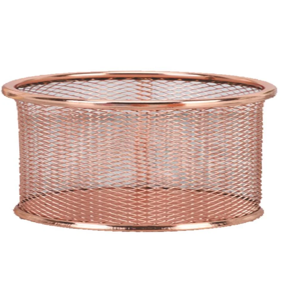 Acessorio Para Mesa Porta Clips Metal Rose Gold Rf V.m.p. (Unidade) - imagem 2