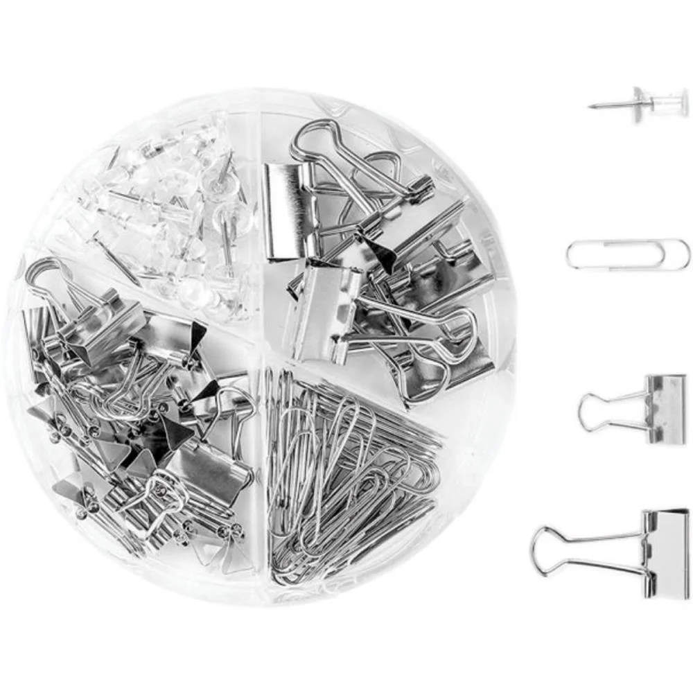 Acessorio Para Mesa Kit Office C/4 Itens Prata V.m.p. (Unidade) - imagem 2