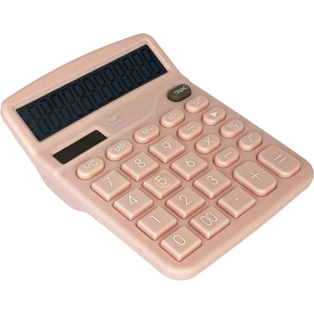 Calculadora De Mesa 12Dig.candy Color 14,5X11,8 Rs V.m.p. (Unidade) - imagem 2