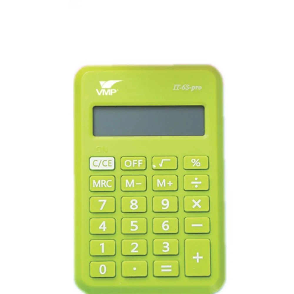 Calculadora De Bolso 8Dig.candy Color Verde V.m.p. (Unidade) - imagem 3