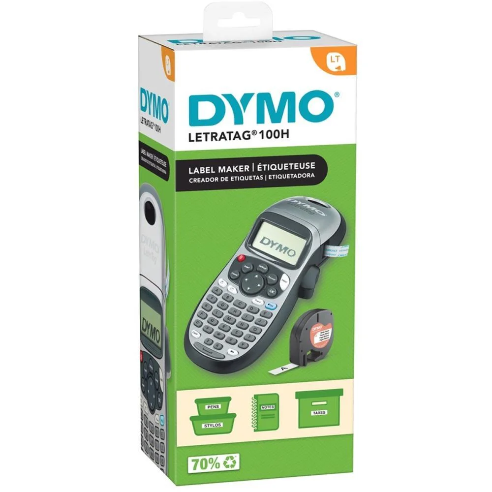 Rotulador Eletronico Letra Tag Plus Lt100H Prata Imex (Unidade) - imagem 3