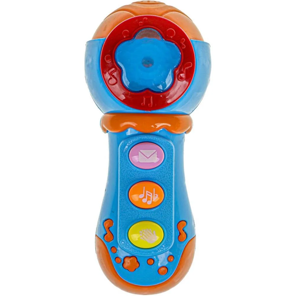 Instrumento Musical Microfone Baby C/Luz E Som Art Brink (Unidade) - imagem 4