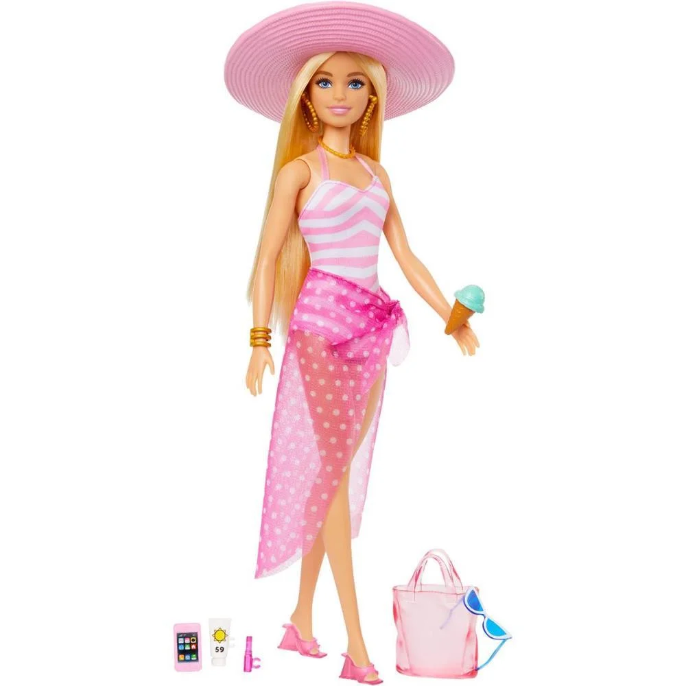 Barbie Fashion Malibu Dia De Praia Mattel - imagem 2