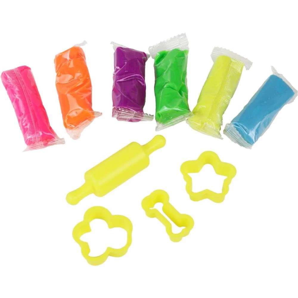 Massa Para Modelar Criativa P. Canina Skye 150G 6Cores 3Mo Magic Kids (Unidade) - imagem 5