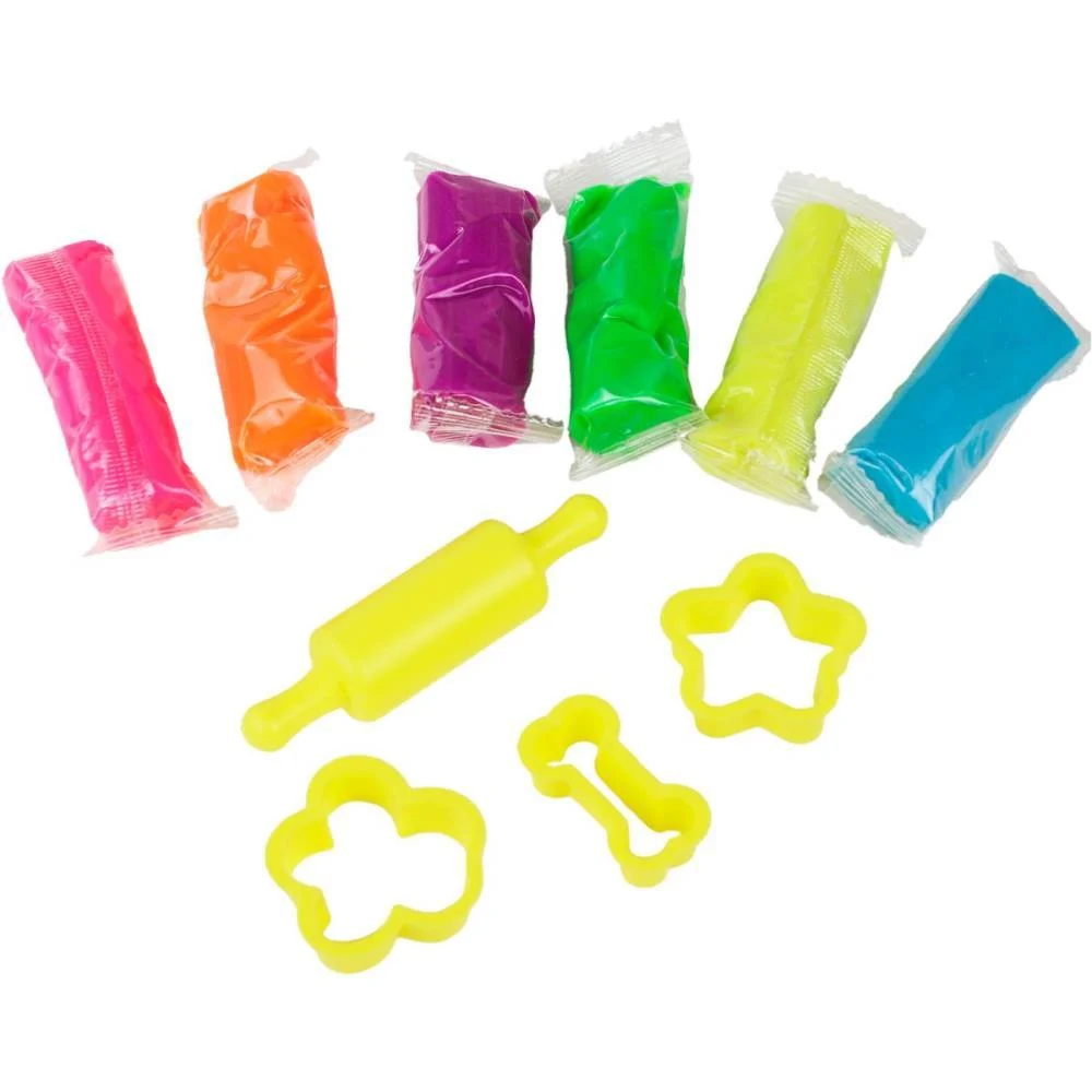 Massa Para Modelar Criativa P. Canina Skye 300G 12Cores/6M Magic Kids (Unidade) - imagem 5
