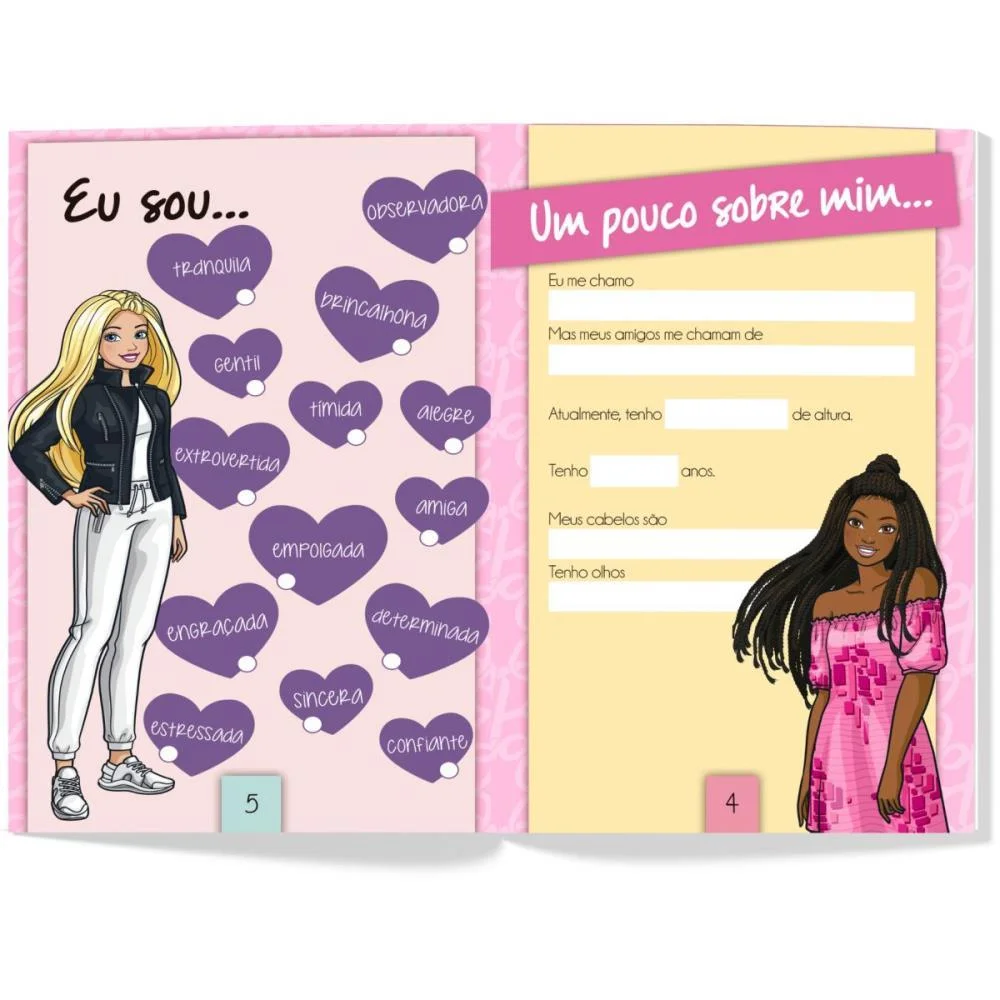 Diario Barbie Diario De Segredos 48Pg Magic Kids (Unidade) - imagem 5