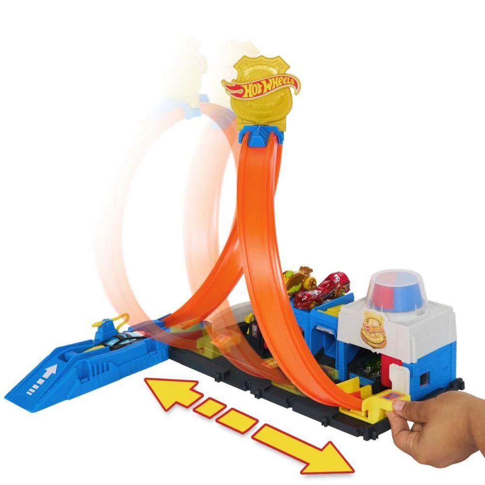 Hot Wheels Pista City Super Delegacia De Polícia Mattel (Unidade) - imagem 5