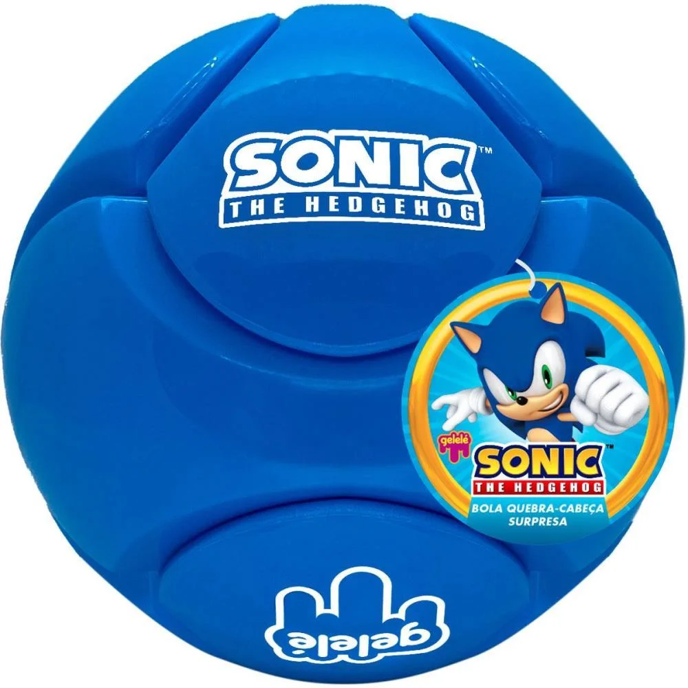 Slime Sonic Bola Monta Desmonta Doce Brinquedo (Dp.c/12) - imagem 4