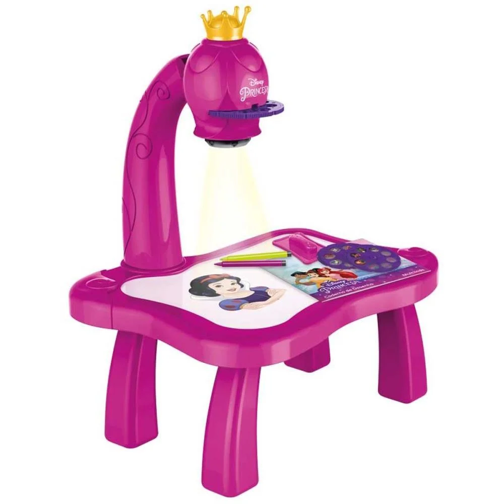 Brinquedo Para Colorir Mesa Projetora Princesas Multikids (Unidade) - imagem 2