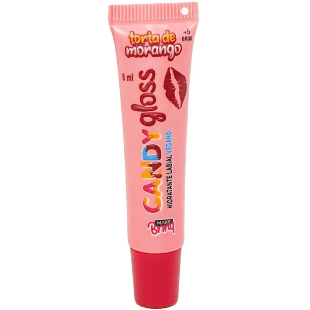Maquiagem E Beleza Infantil Make Brinq Bolsa Coracao+Gloss Polibrinq (Unidade) - imagem 4