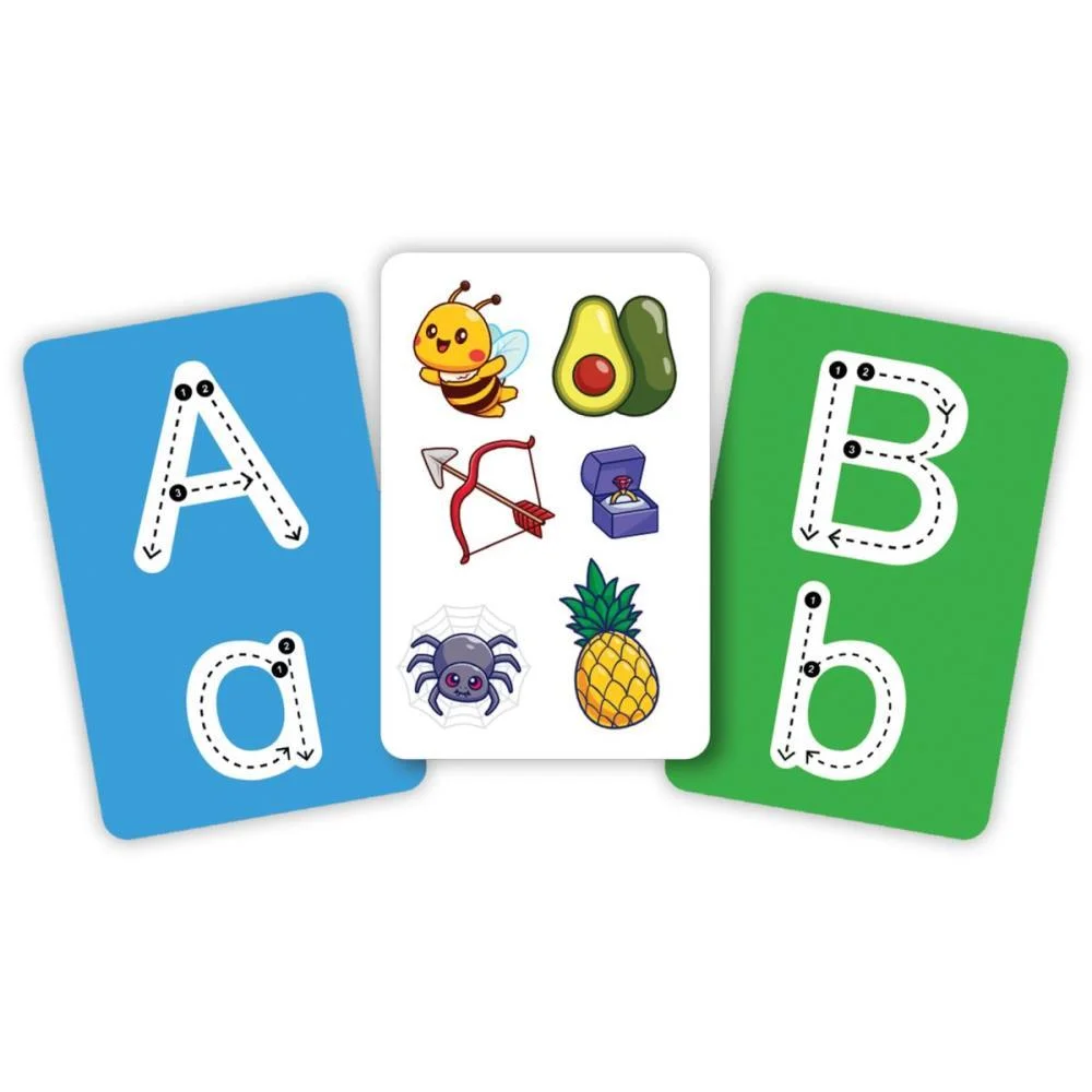 Jogo De Cartas Educa Alfabeto 34 Cartas Ggb Plast (Unidade) - imagem 3