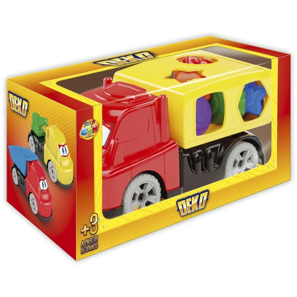 Brinquedo Educativo Deko Formas Ii (S) Ggb Plast (Unidade) - imagem 2