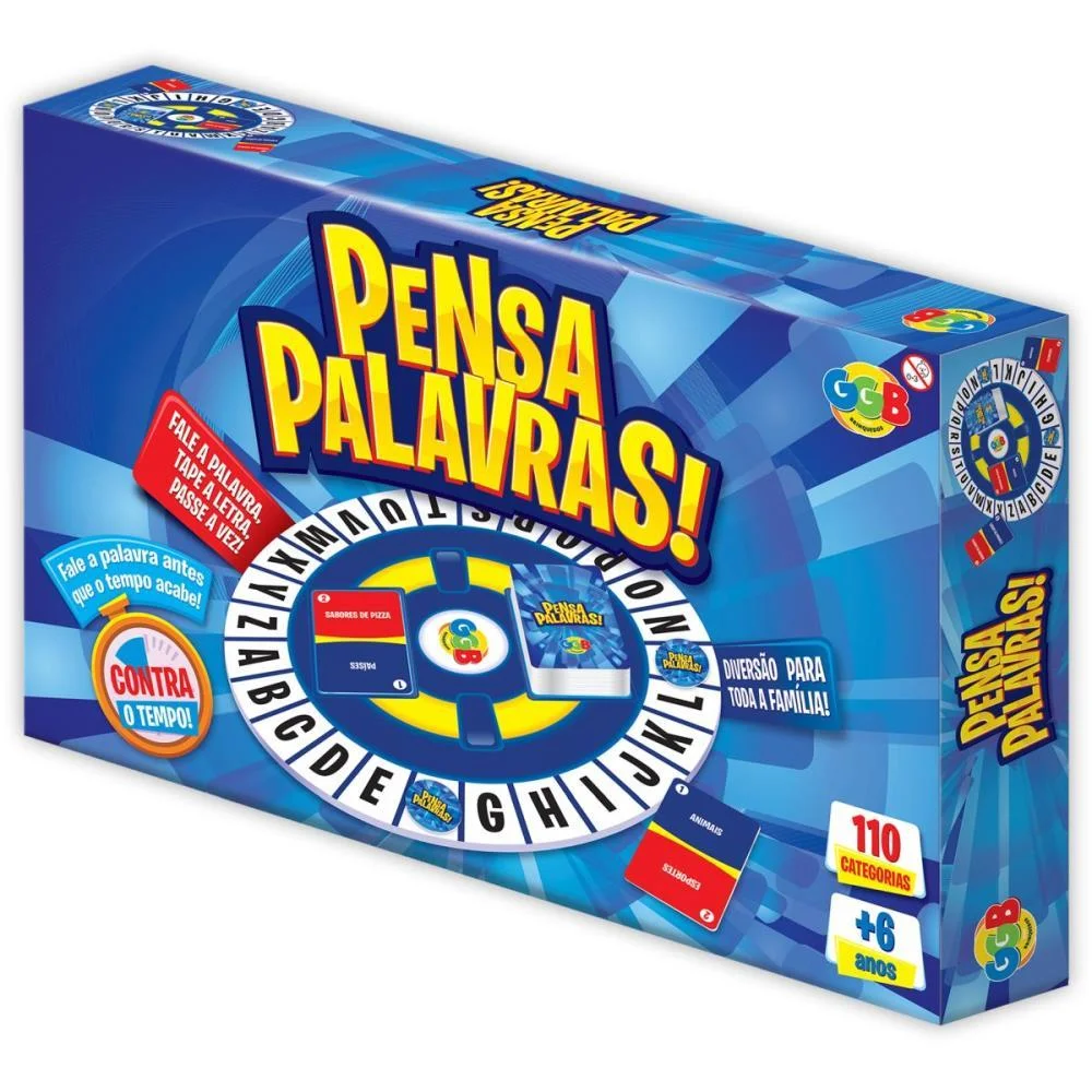 Jogo Diverso Pensa Palavras Ggb Plast (Unidade) - imagem 2