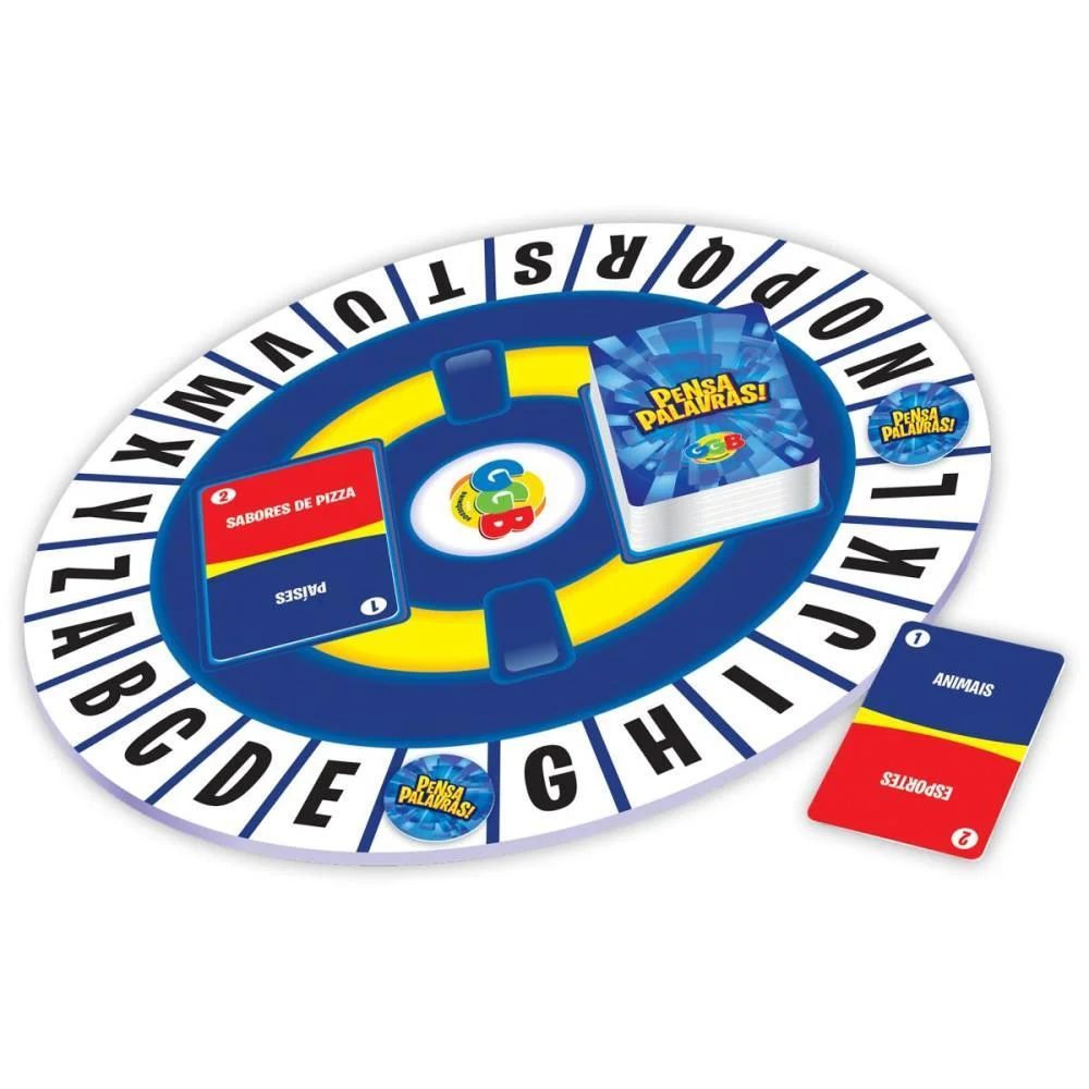 Jogo Diverso Pensa Palavras Ggb Plast (Unidade) - imagem 3