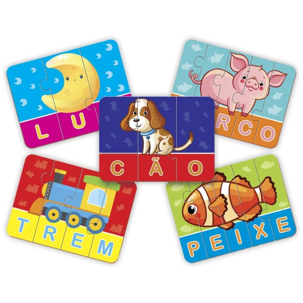 Brinquedo Pedagogico Soletrando 72 Pcs Ggb Plast (Unidade) - imagem 3