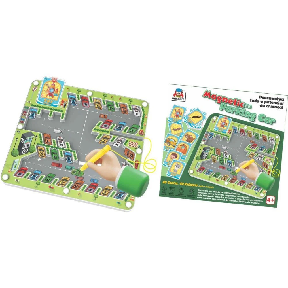 Jogo Diverso Magnetic Parking Car Braskit (Unidade) - imagem 3