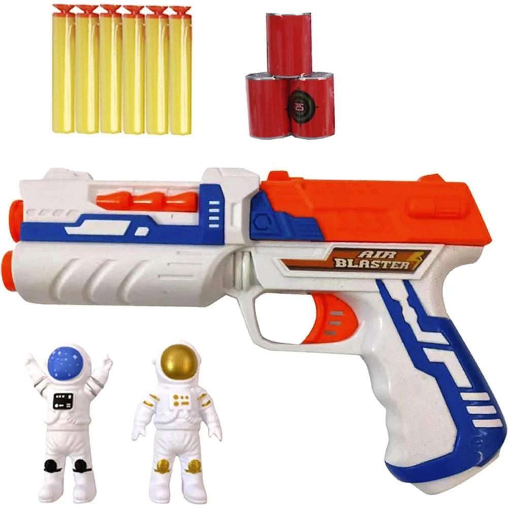 Lancador Dardo Pistola Astronauta 12Pcs Wellmix (Blister) - imagem 2