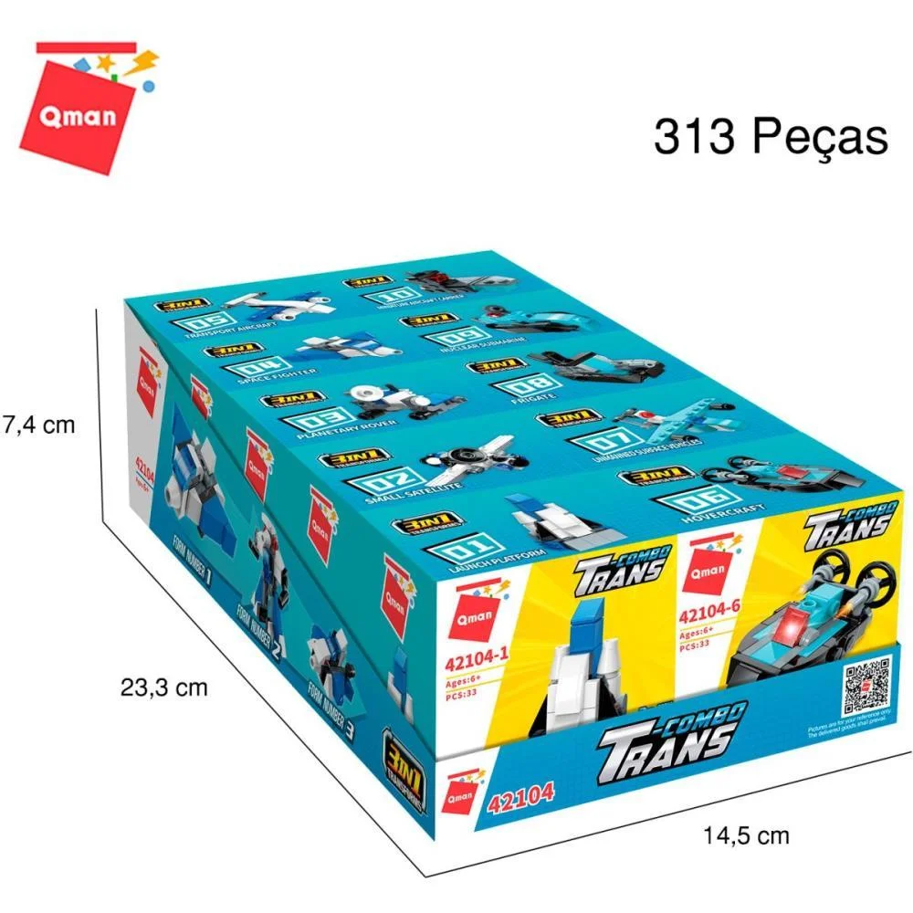 Brinquedo Para Montar Set Expedicao/Transporte 3Em(S Keepplay (Dp.c/10) - imagem 13