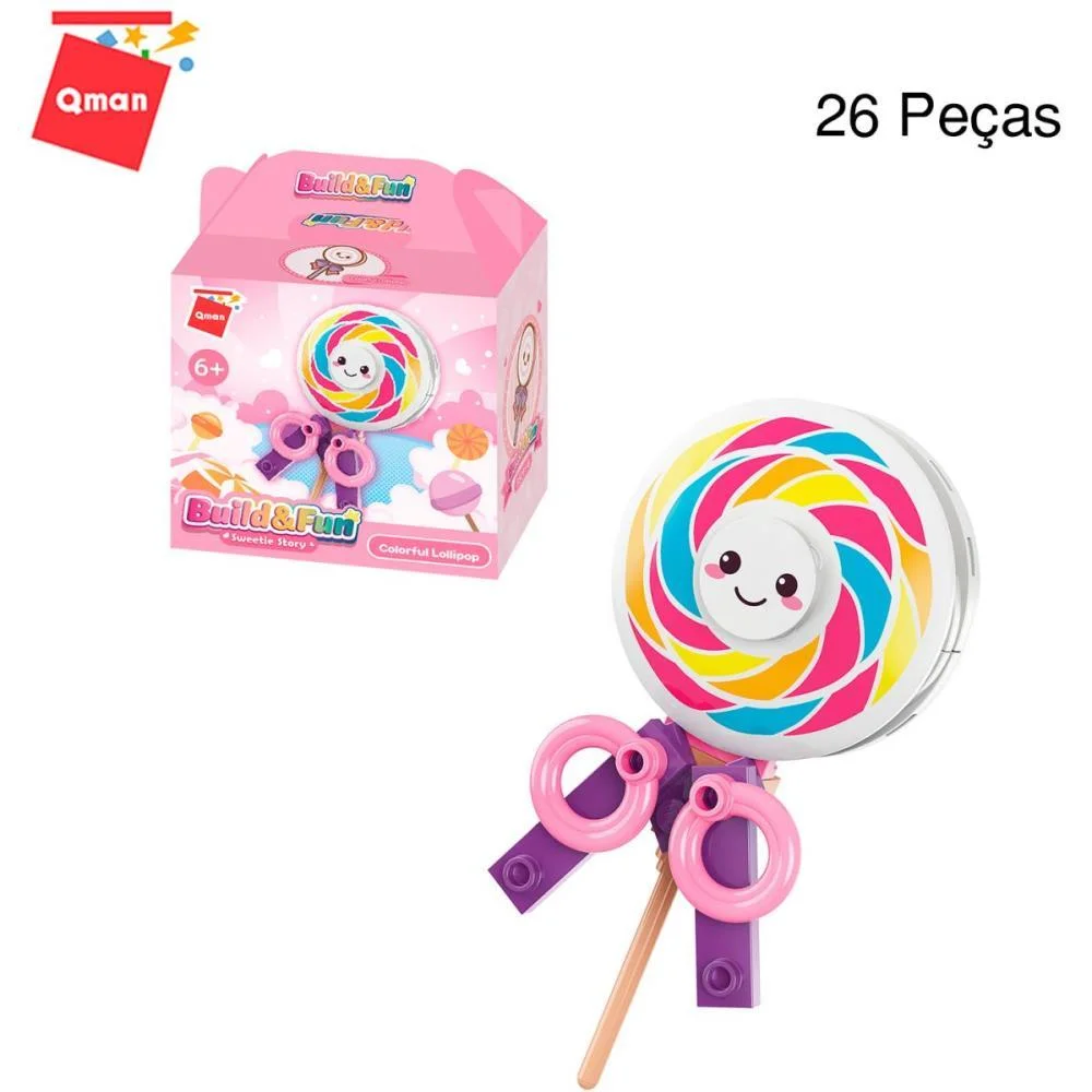 Brinquedo Para Montar Set Build Fun Comidinhas (S) Keepplay (Dp.c/06) - imagem 7